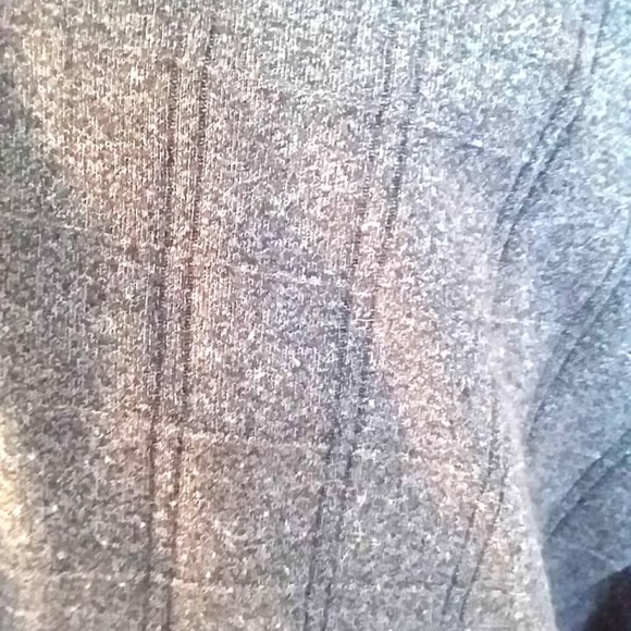 Mens Van Heusen Gray Long Sleeve Polo Shirt Large - Picture 4 of 6